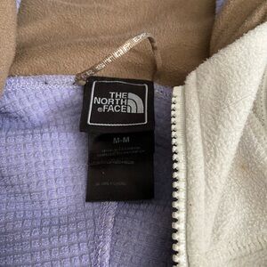 The North Face Light Gray Hoodie zip up